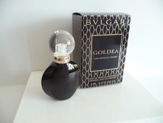 Collectible Perfume Miniature Bvlgari Goldea the Roman Night 5ml