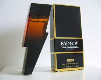 Collectible Bad Boy Elixir 8ml Eau De Parfum Pour Elixir Mini Size Bottle (No Spray)