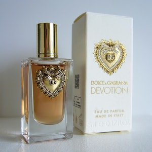 Collectible Perfume Miniature Devotion Pour Femme 5ml Eau De Parfum Mini Size Bottle No Spray