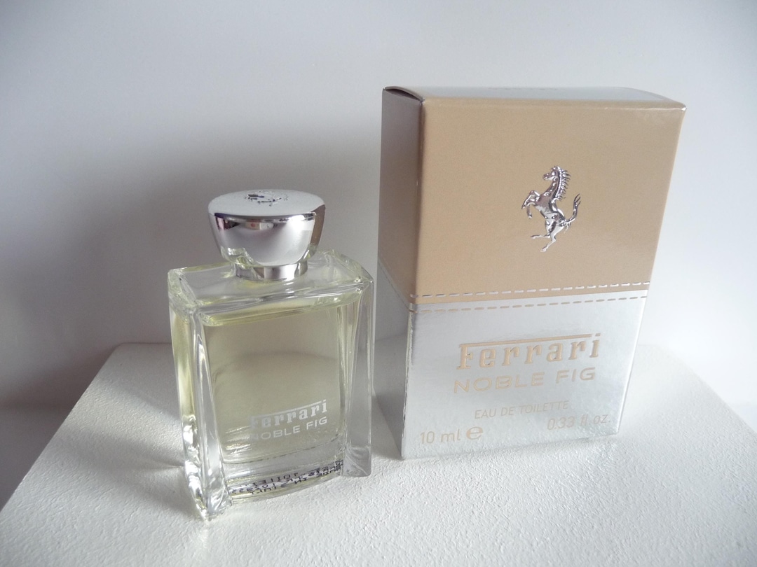 Perfume coleccionable Ferrari Noble Fig en miniatura, 10 ml, Eau