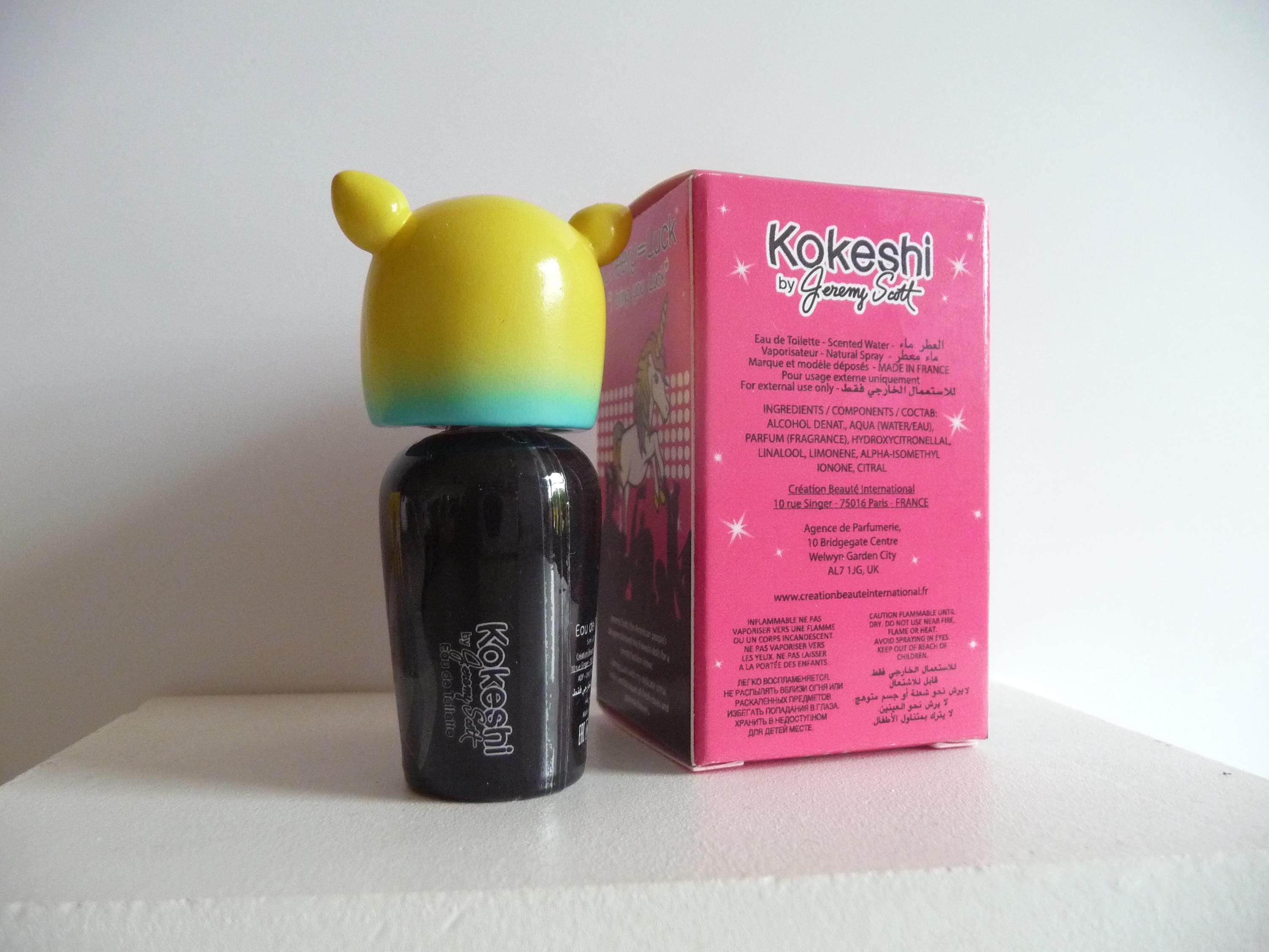 Collectible Perfume Miniature Kokeshi by Jeremy Scott Cheery 5ml