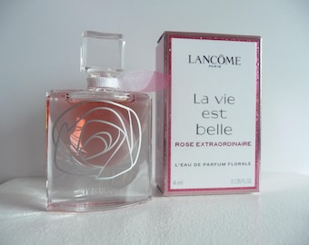 Sammlerstück Parfüm Miniature Lancome La Vie Est Belle Rose Extraordinaire 4ml L&#39;eau De Parfum Florale Splash Mini Size Flasche Kein Spray