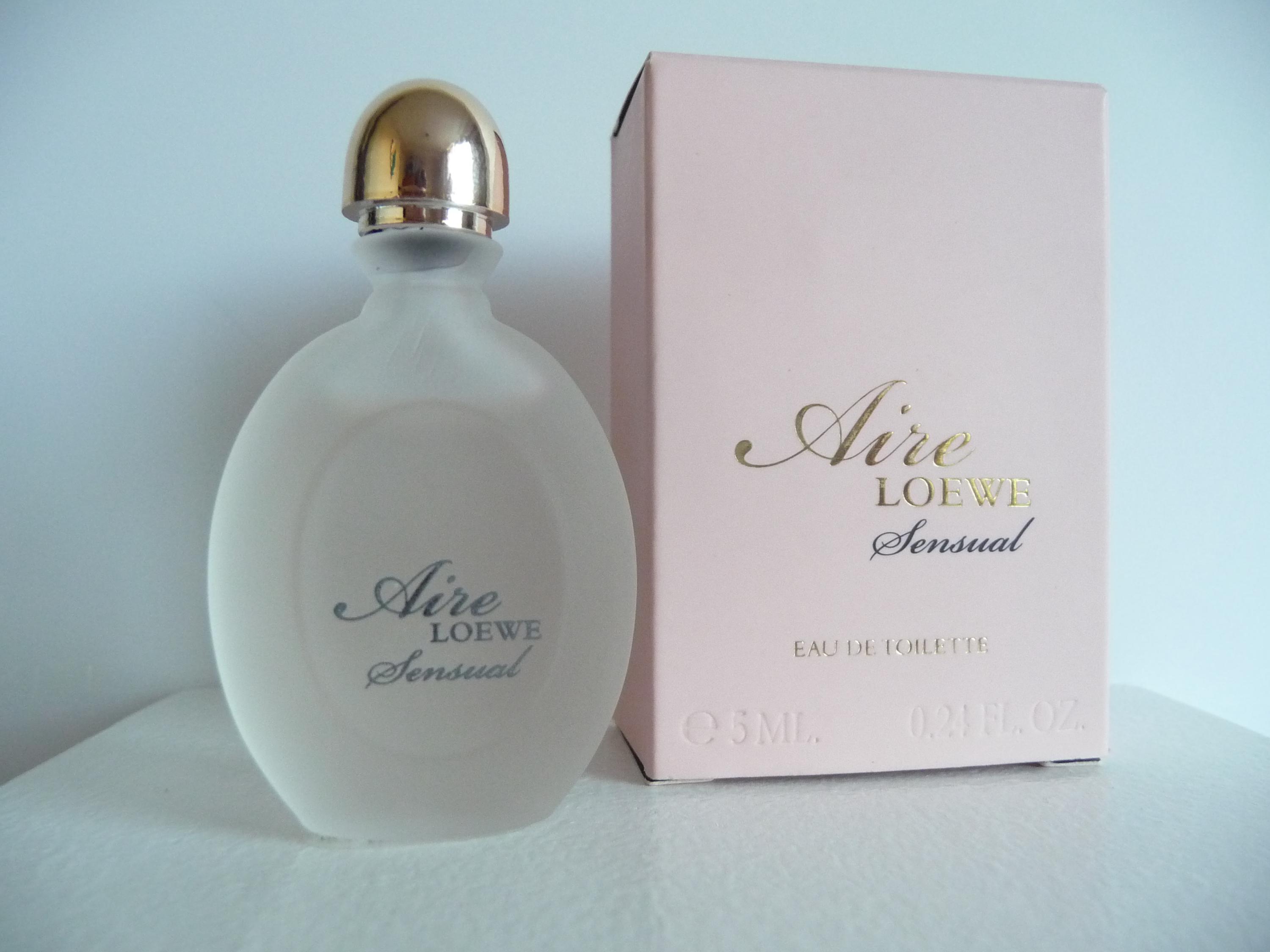 Collectible Perfume Miniature Aire Loewe Sensual 5ml Eau De Toilette Splash Mini Size Bottle No Spray Etsy