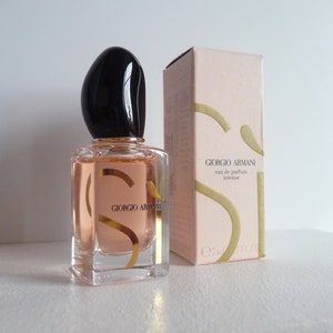 Collectible Perfume Miniature Si 7ml eau de parfum intense Splash Mini Size Bottle No Spray