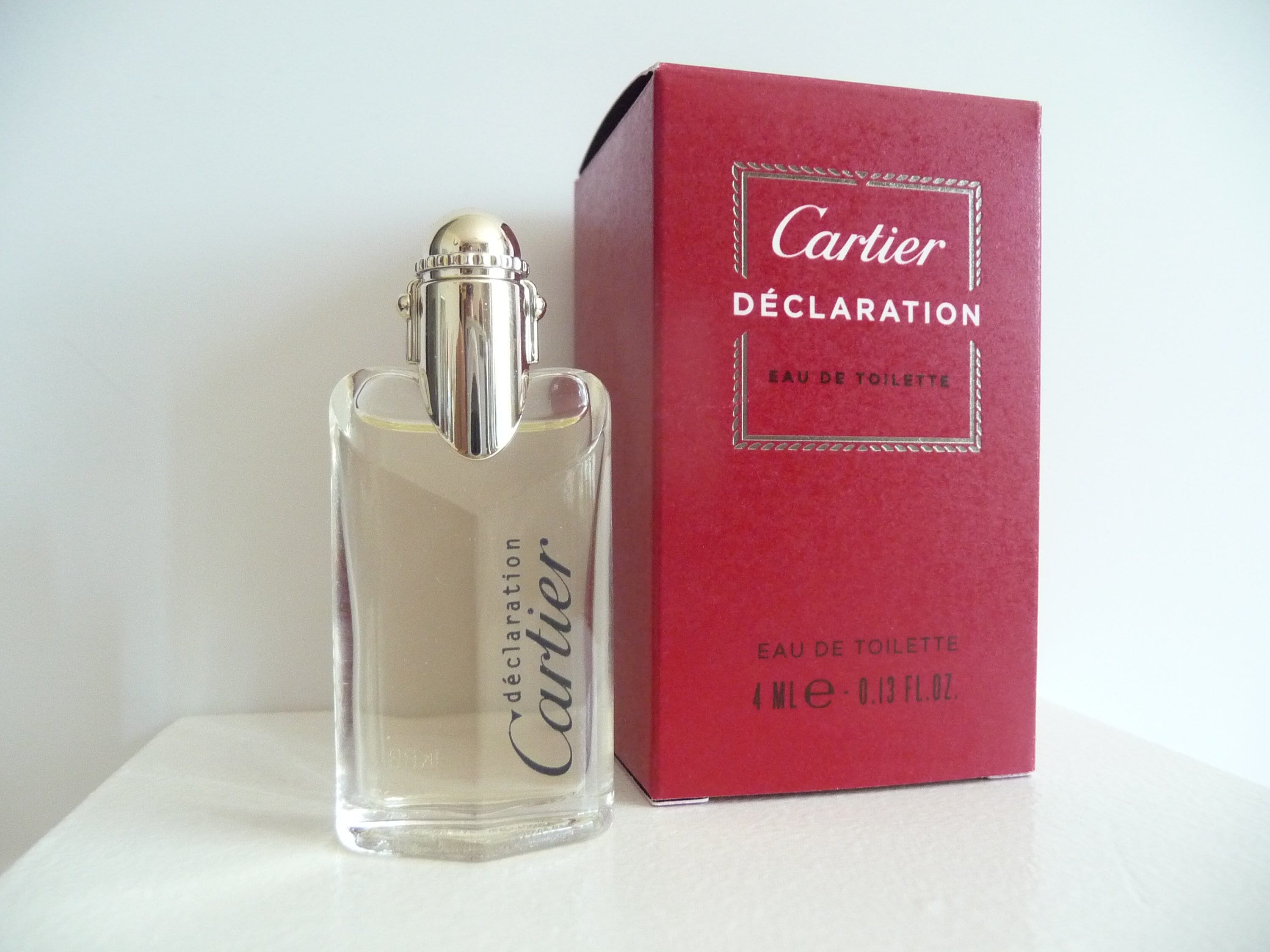 コレクター向け香水ミニチュア カルティエ デクラレーション 4ml