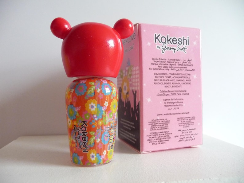 Kokeshi Cheery by Kokeshi Eau De Toilette Spray + Free Key Ring Mini EDT Spray 1.7 oz for Women