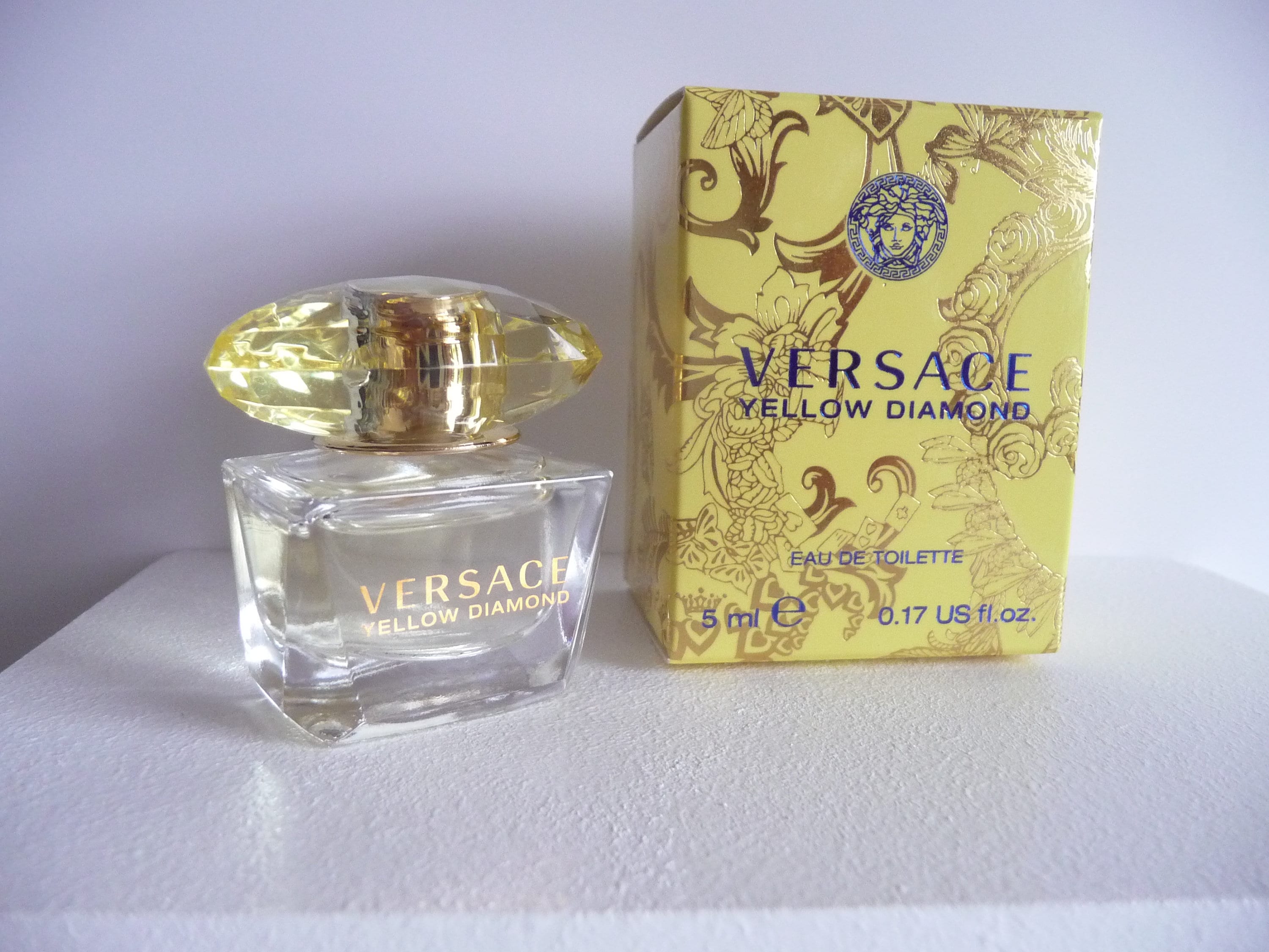 コレクター向け香水 ミニチュア イエロー ダイヤモンド 5ml