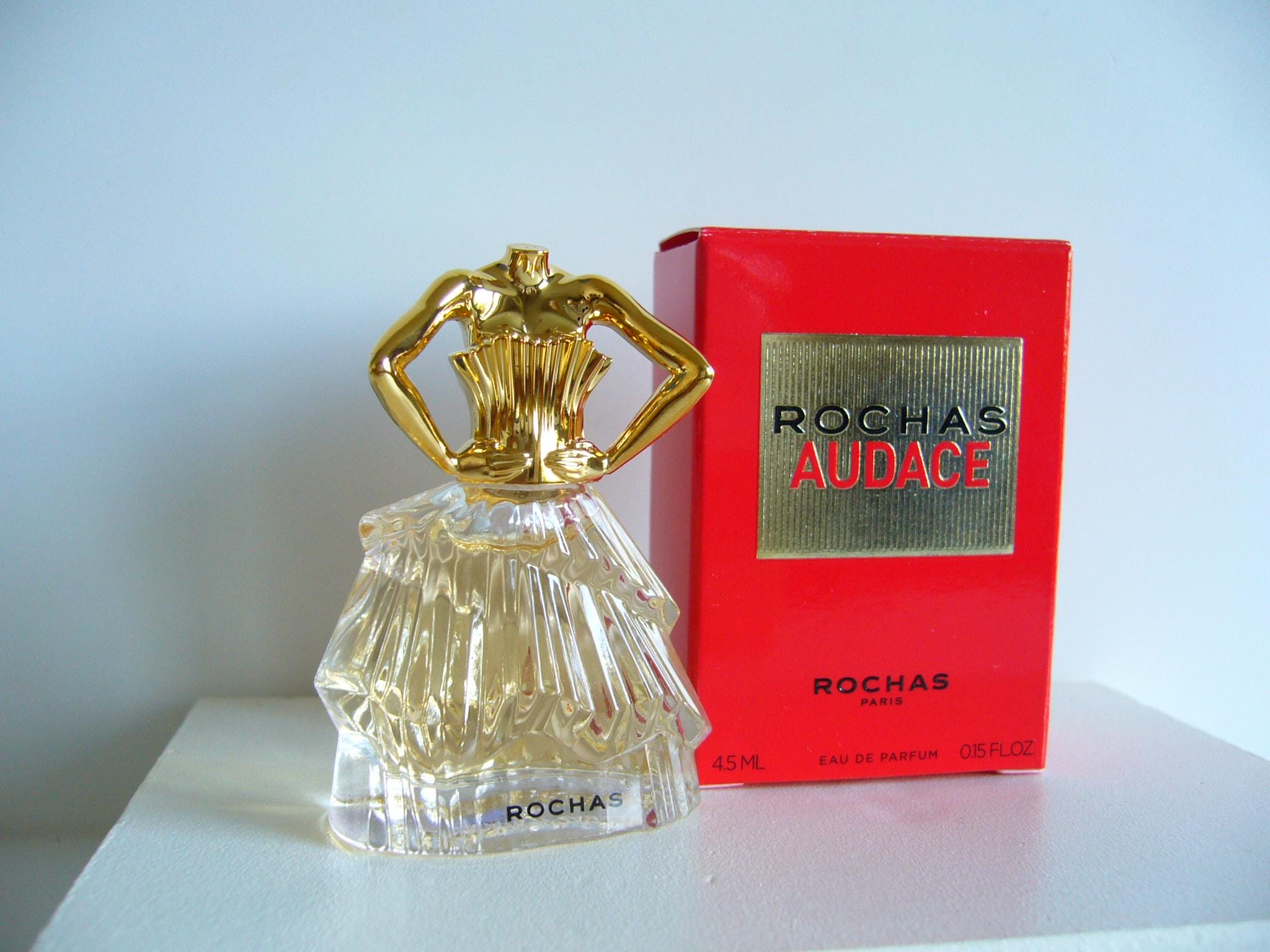 Collectible Perfume Miniature Rochas Audace 4,5ml Eau De Parfum