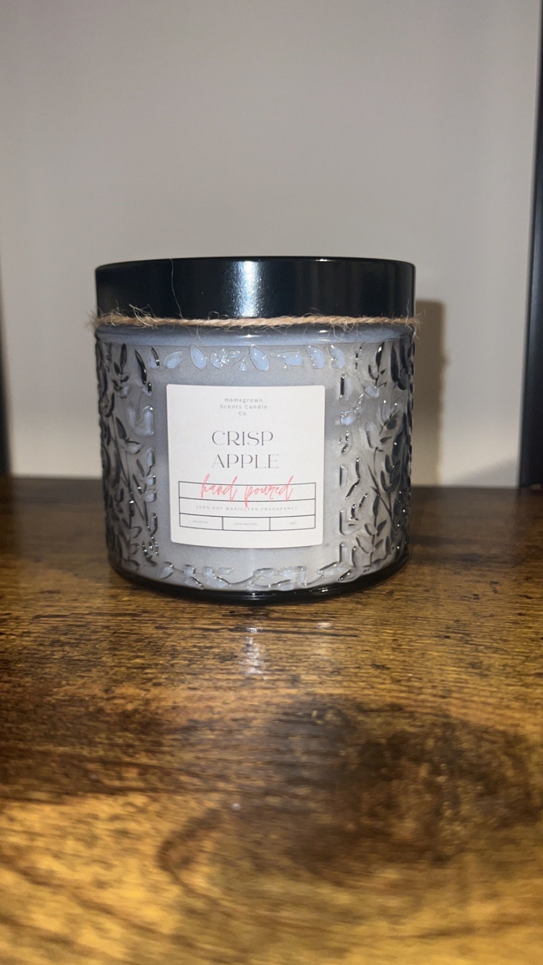 9 Oz Soy Candle Nontoxic Candlewood Wick Candle Etsy