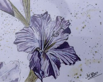 Cartes postales de fleurs