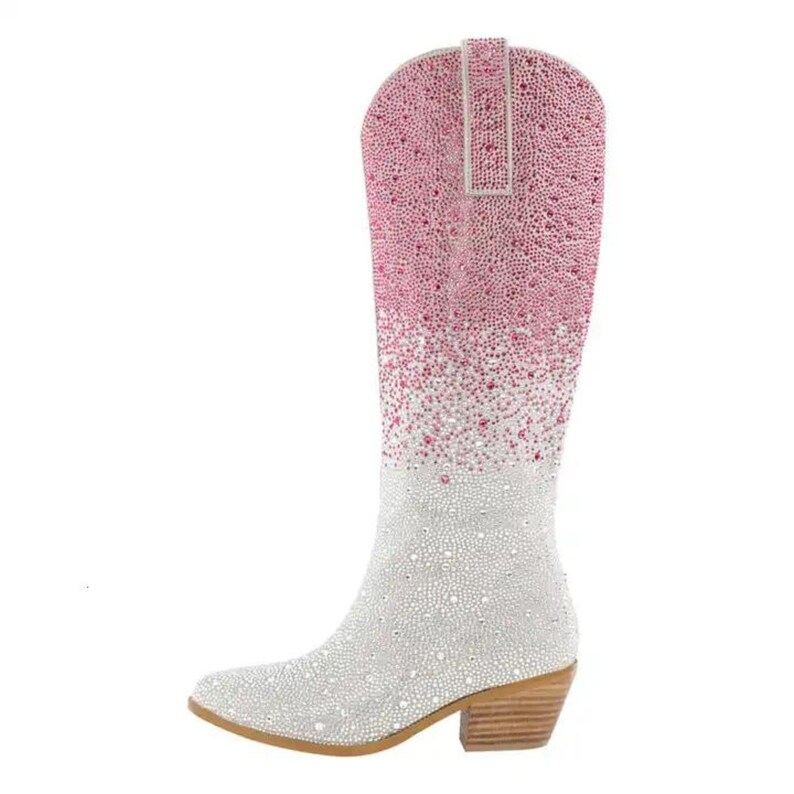 Sparkly Cowboy Boots, Rhinestone Cowgirl Boots, Glitter, Western Boots