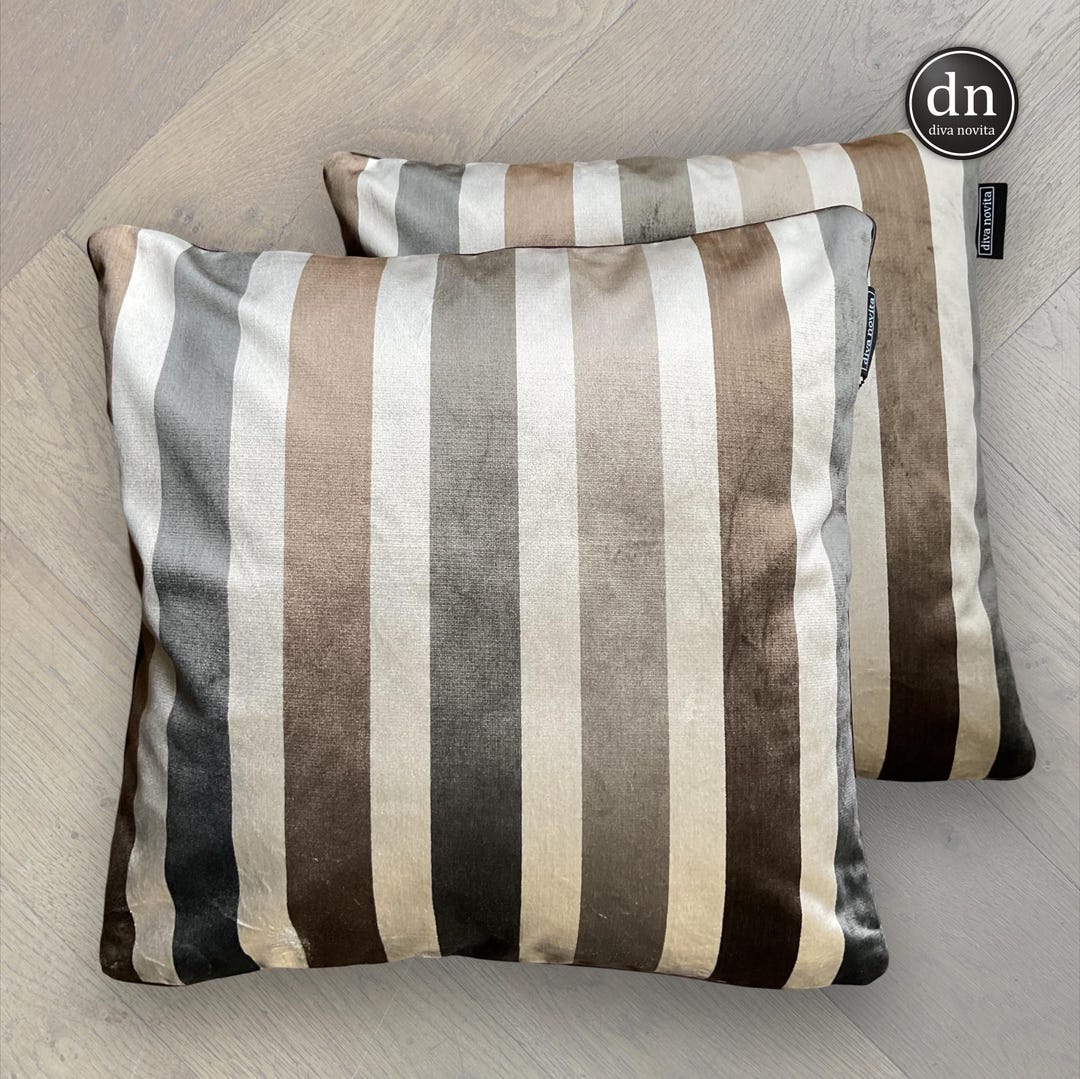 Picture of Loro Piana - Throw Pillows Made of Loro Piana Fabric - Pillow Cases ...