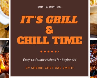 Livre de cuisine électronique Grillin & Chillin du chef Bae