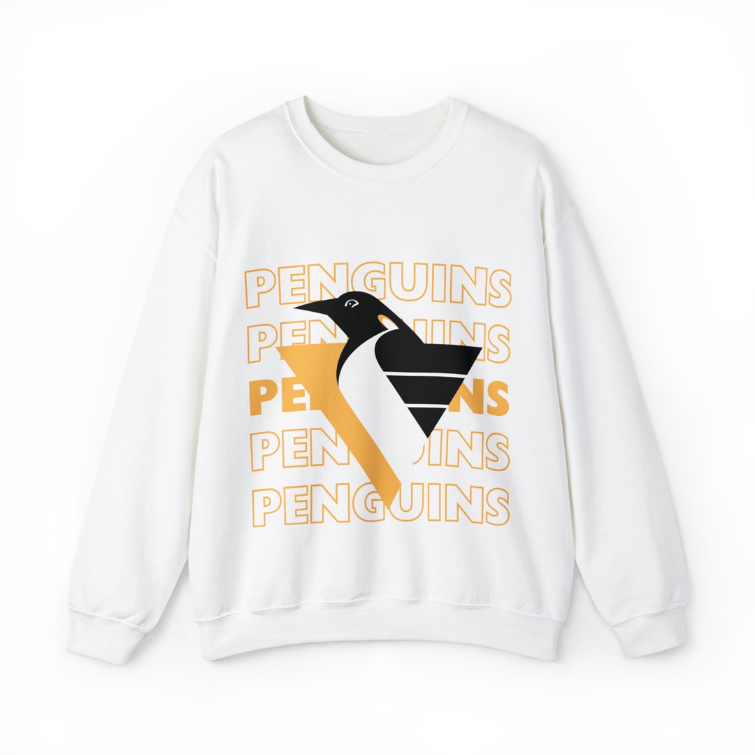 Pittsburgh Penguins Logo Crewneck Sweatshirt - Etsy