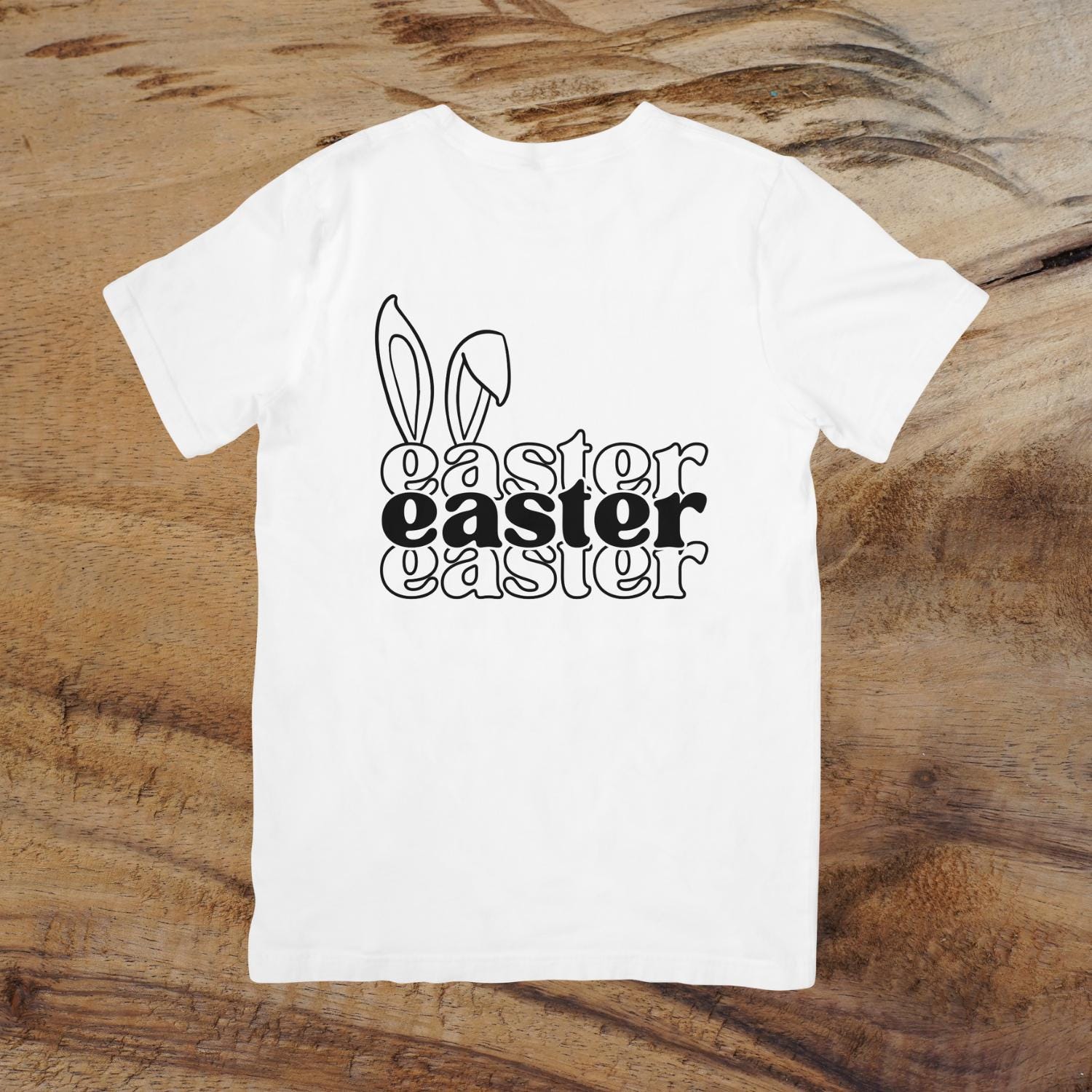 Easter Bunny Word Art - SVG Cut File / PNG / Jpeg / PDF - Cricut Shirt ...