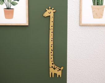 Giraffe Growth Chart Ruler Child Growth