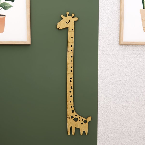 Règle Toise Girafe croissance enfant