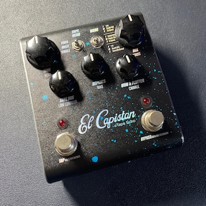 Overlay decal for Strymon El Capistan Pedal (v1)  (pedal not included) -to show secondary functions.