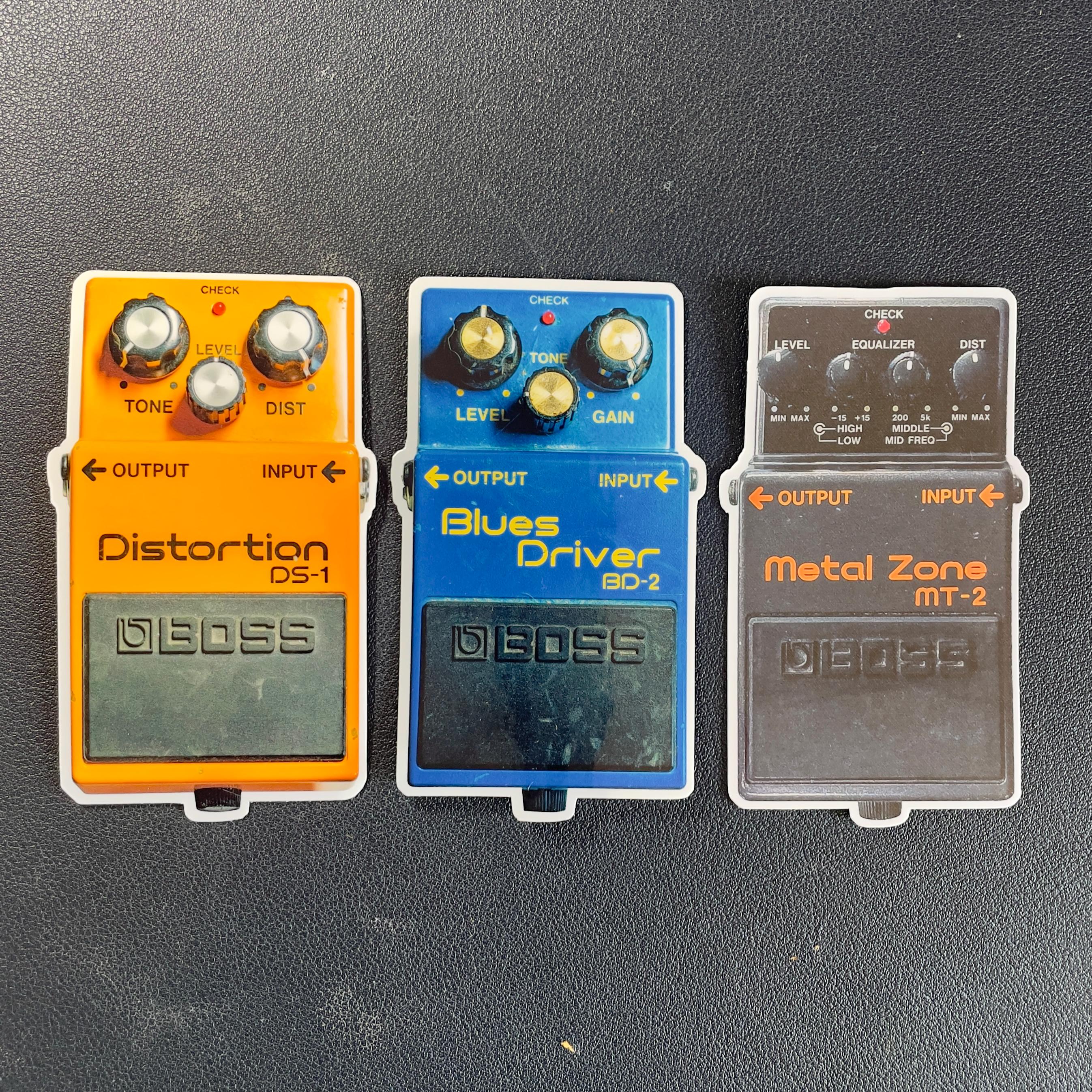 Guitar Pedal Stickers Boss Ds-1, Bd-2, or Mt-2 - Etsy