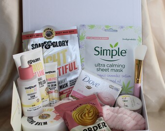 Pamper Hamper |  Hug in a Box | Relaxing Beauty Gift | Gift for Her | Special Occasions  | Bestie, Mum, Sister | Spa in a Box | For Her