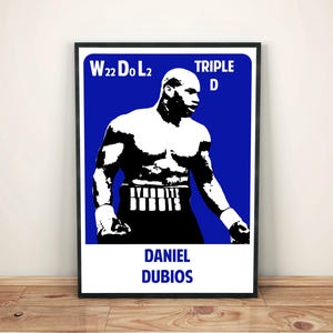 Daniel Dubois Boxing Poster