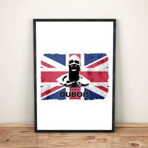 Daniel Dubois Boxing Poster