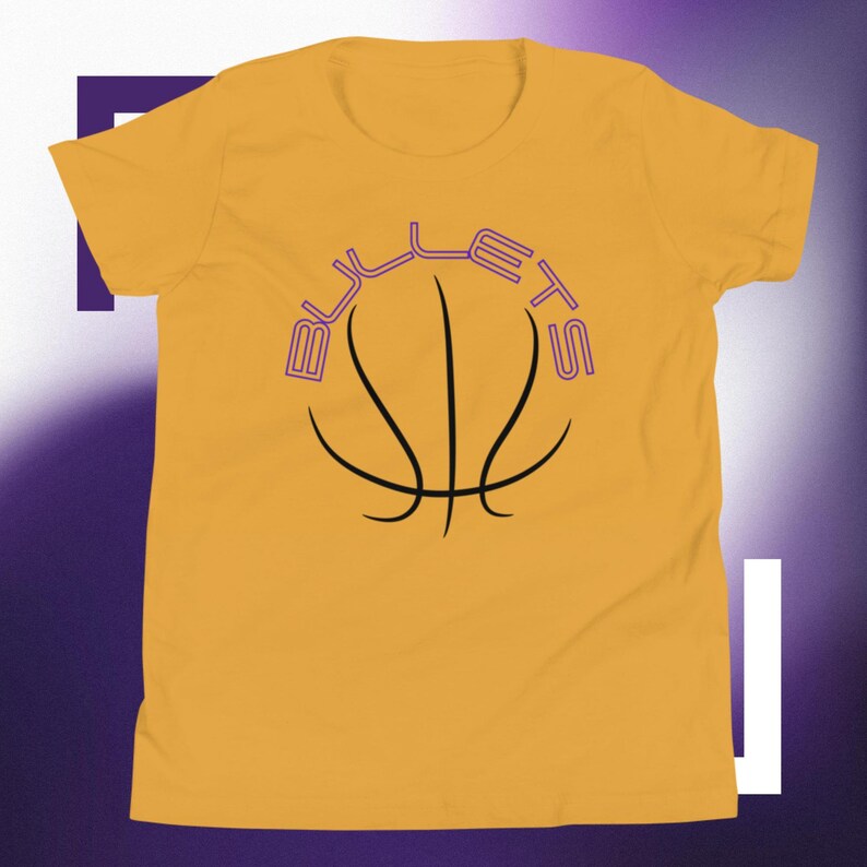 Williamsville Bullets Youth Basketball Shirt Etsy