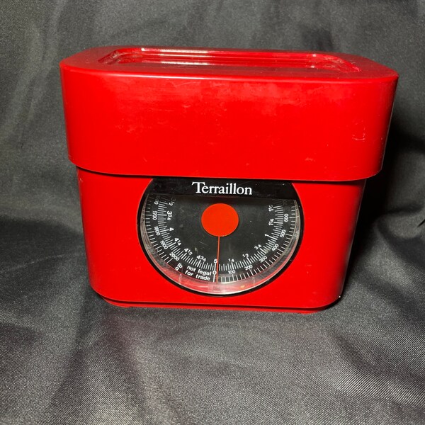 Terraillon Red Kitchen Scale