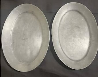 A.C. Fabricators Gardena Ca Cast Aluminum Steak Plate set of 2 (7” X 10.5”)