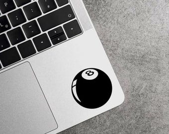 Naklejka 8 Ball na laptopa Naklejka 8 Ball na samochód Naklejka na basen Naklejka na motocykl Naklejka 8 Ball na samochody Trwała naklejka winylowa na samochody