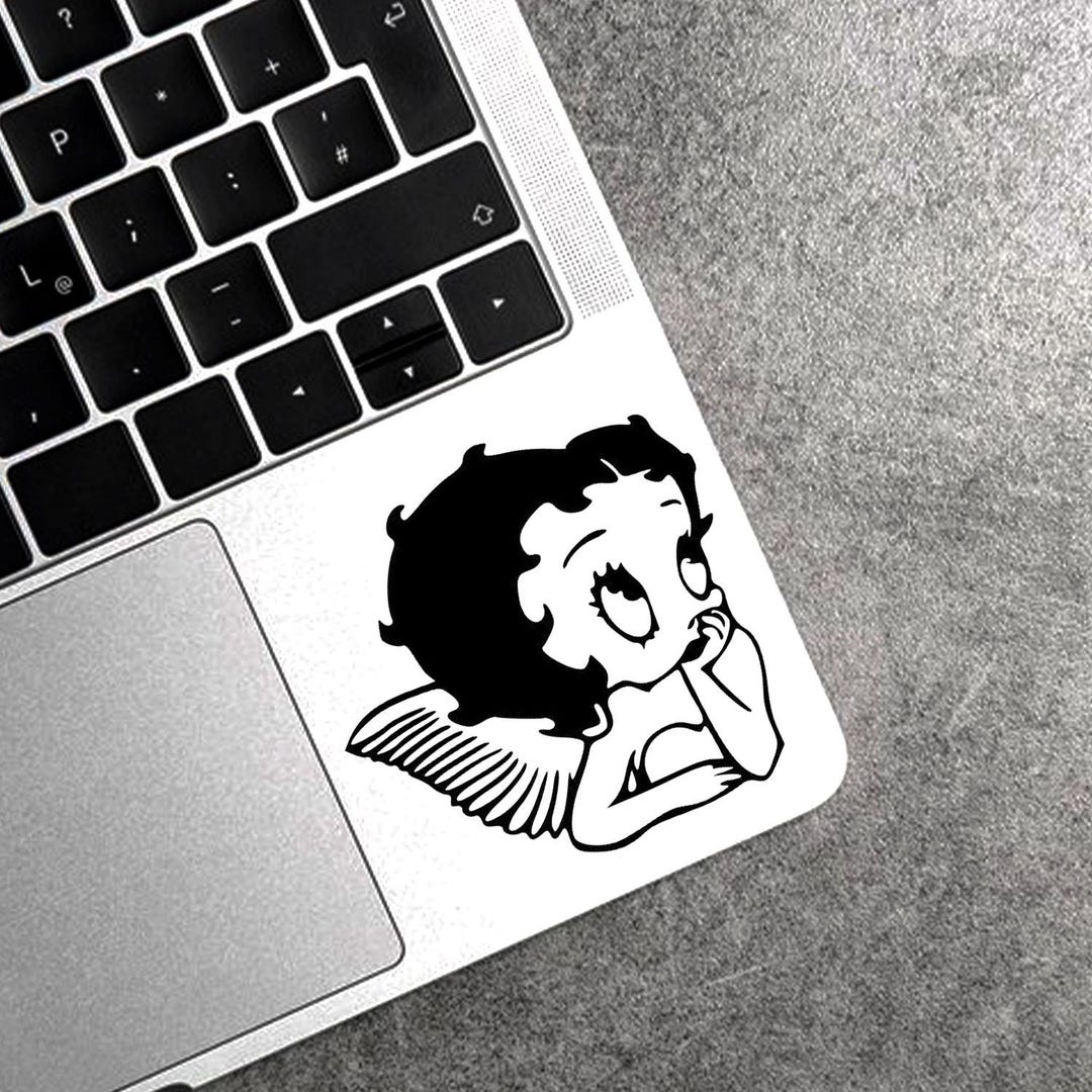 Betty Boop Sticker Vintage Cartoon Sticker Betty Boop Decal Betty Boop ...