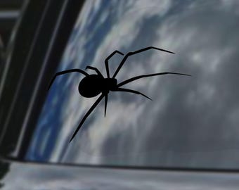 Spider Decal Spider Sticker Waterproof Spider Decal Weatherproof Sticker Spider Car Decor