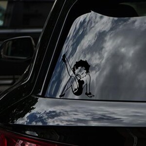 Betty Boop Aufkleber Autoaufkleber Betty Boop Aufkleber Vinyl Aufkleber Pin Up Sticker Pin Up Girl Autoaufkleber Betty Boop Girly Autoaufkleber