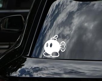Mario Lover Sticker Gift For Him Mario Sticker Mario Car Decal Super Mario Car Sticker Super Mario Bumper Sticker Video Game Car Sticker