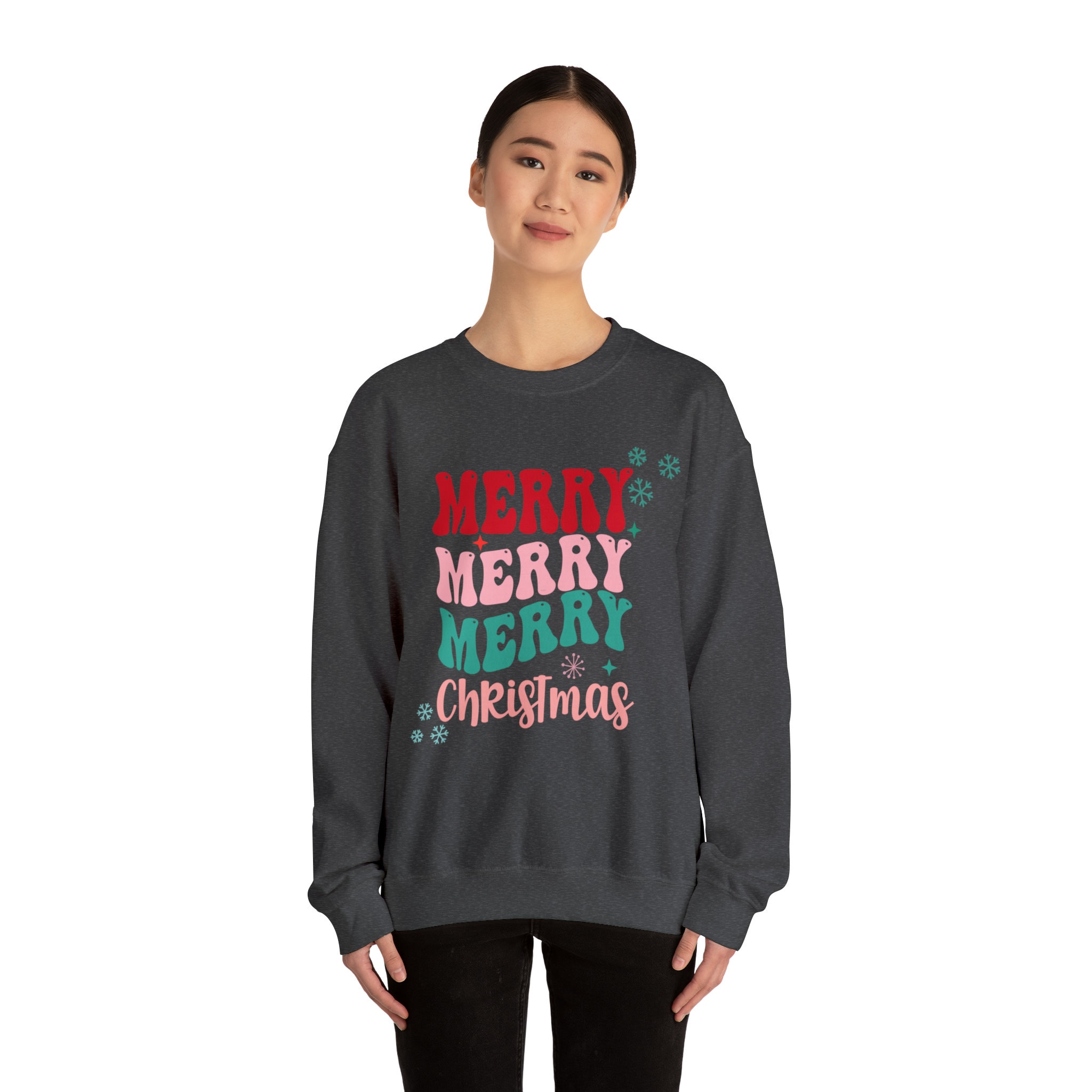 Merry Christmas Sweater, Womens Sweater, Christmas Gift, Seasonal