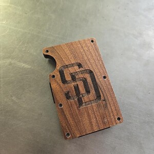 Cartera rígida delgada San Diego SD con protección RFID