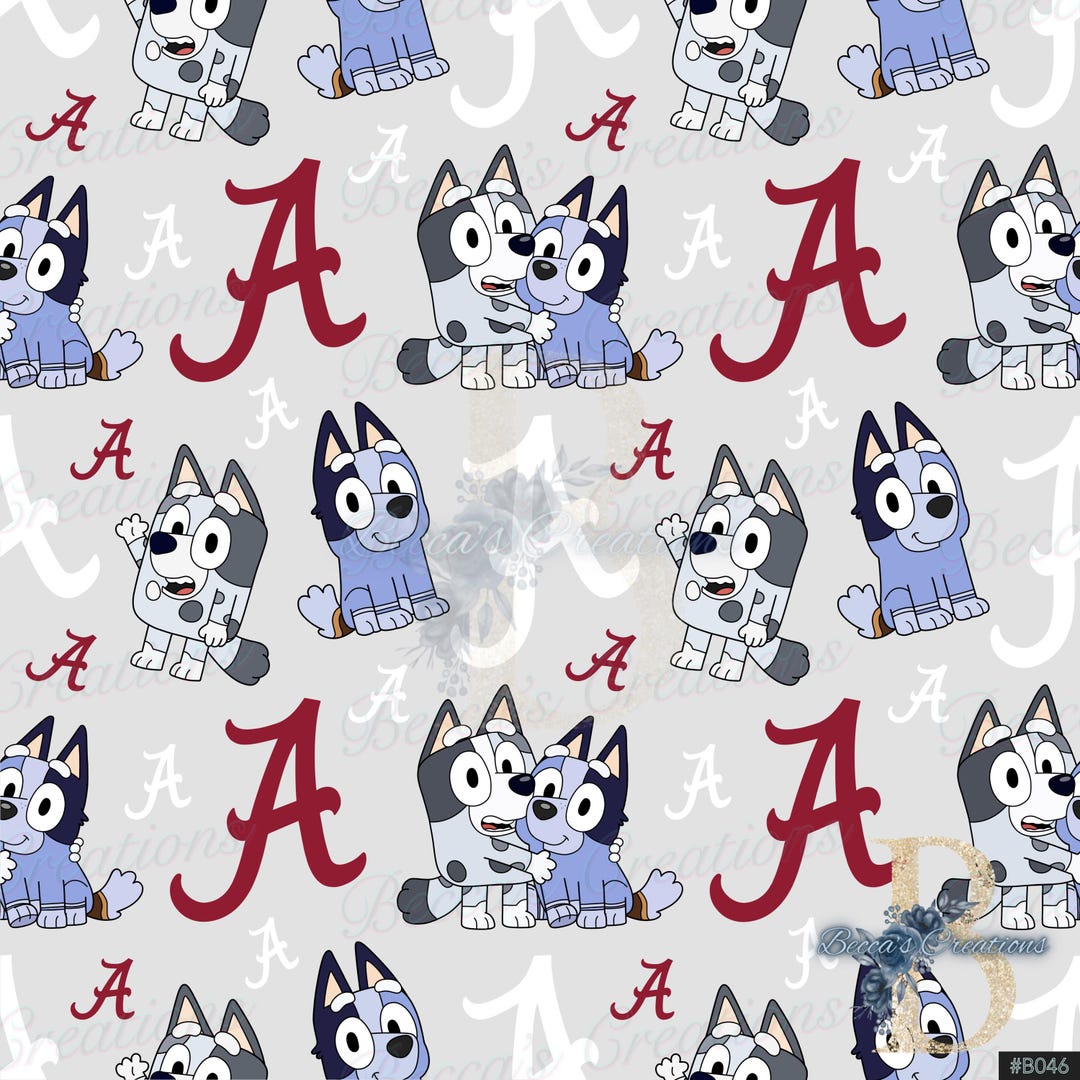 Muffin & Socks Seamless Pattern, Alabama Seamless File - Etsy