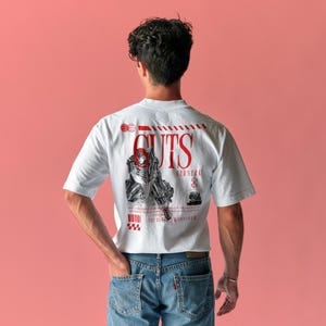 Berserk Guts T-Shirt | Heavyweight Cotton Tee | Perfect Gift for Anime Fans