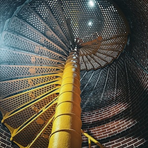 Barnegat Light Stairs Digital Download-Lighthouse-LBI-Long Beach Island-Jersey Shore-LBI NJ