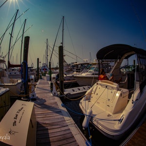 Boating in Long Beach Island Digital Download-LBI NJ-Wall Art-New Jersey-Ocean-Beach-Photography-New Jersey