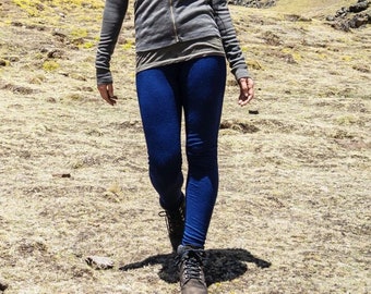 Naturally Stretchy & Soft Alpaca Wool Leggings - Women's: Lightweight