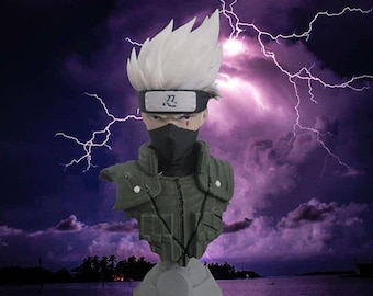 Busto de Kakashi - figura fanart