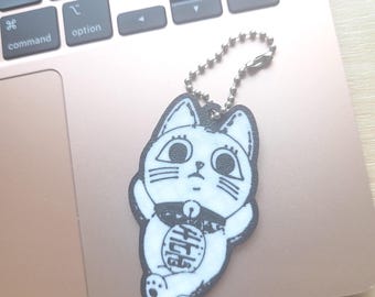 Llavero Turbo Grandma Cat