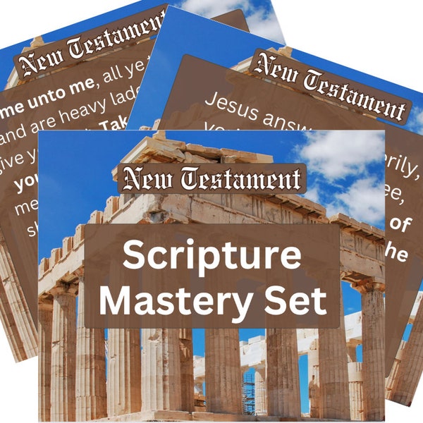 New Testament Scripture Mastery Set