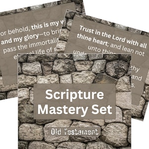 Old Testament Scripture Mastery Set
