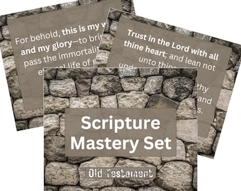 Old Testament Scripture Mastery Set