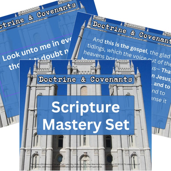 Doctrine and Covenants Scripture Mastery Set