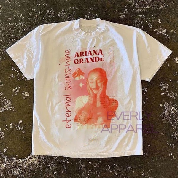 Ariana Grande Vintage Shirt Ariana Grande Graphic Shirt Eternal Sunshine Sweatshirt Ariana Grande Fan Gift Unisex Vintage Shirt Ariana Merch