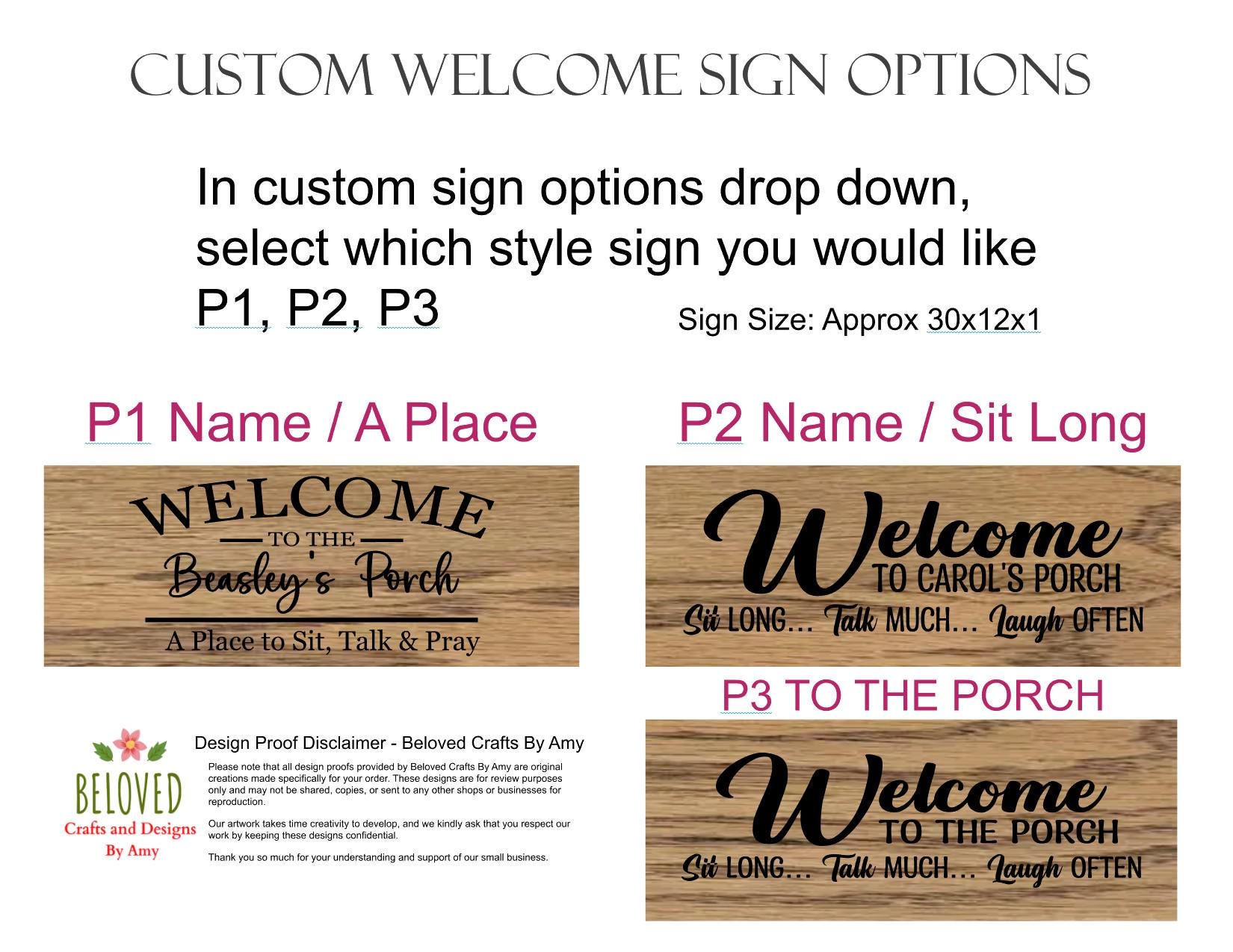 Personalized Family Porch Sign, Rustic Outdoor Wood Decor, Custom ...
