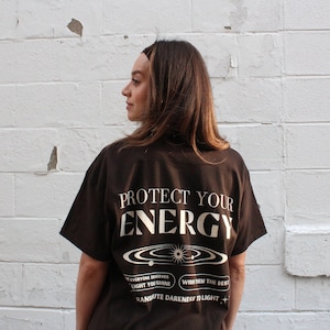 Protect Your Energy, Protect Your Energy Shirt, Good Vibes, Retro Shirt, Positive Vibes Shirt, Positive Affirmations Shirt, Self Love Club